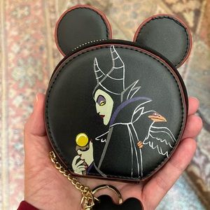 HAND PAINTED Coin Purse Wallet!!